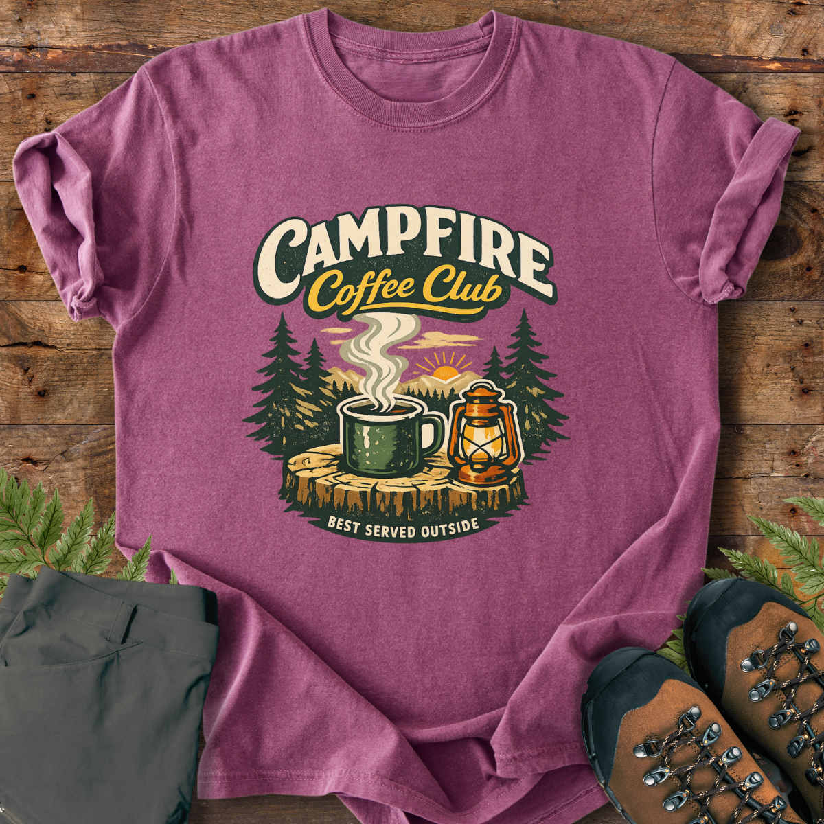 Camp Coffee Club T-Shirt