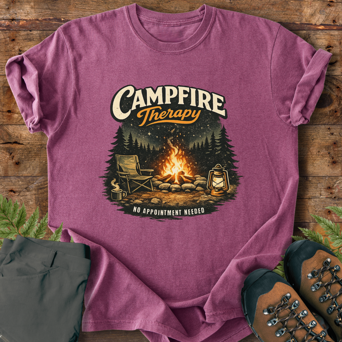 Campfire Therapy T-Shirt