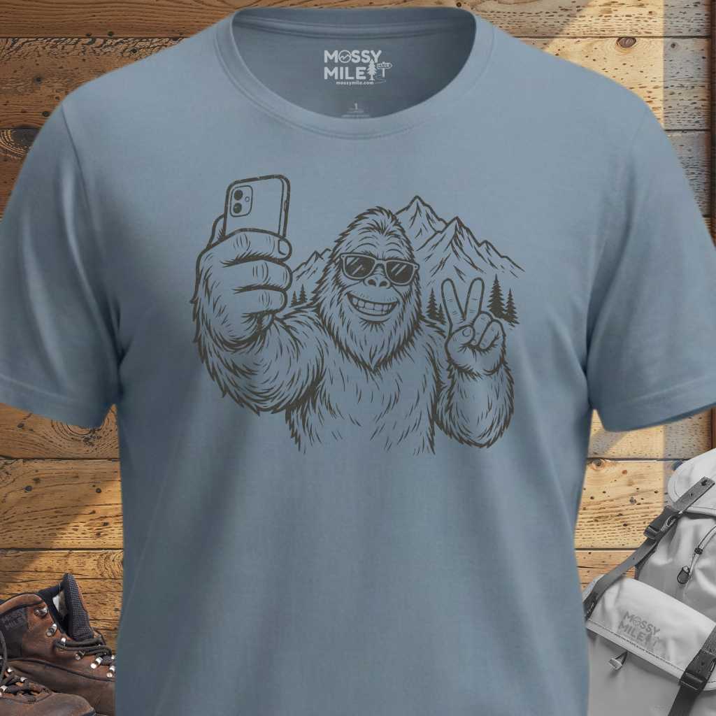 Sasquatch Selfie T-Shirt