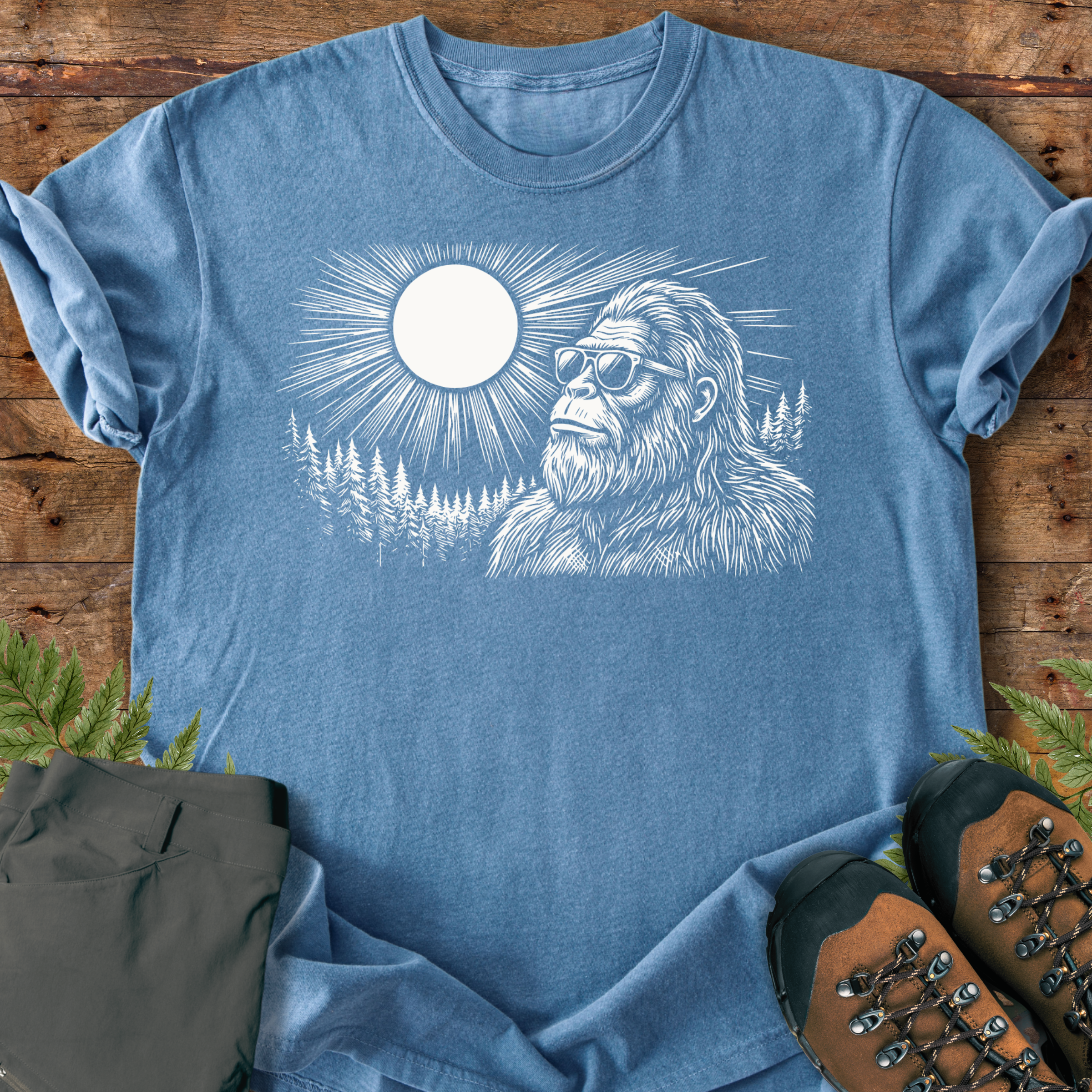 Sungazing Sasquatch T-Shirt