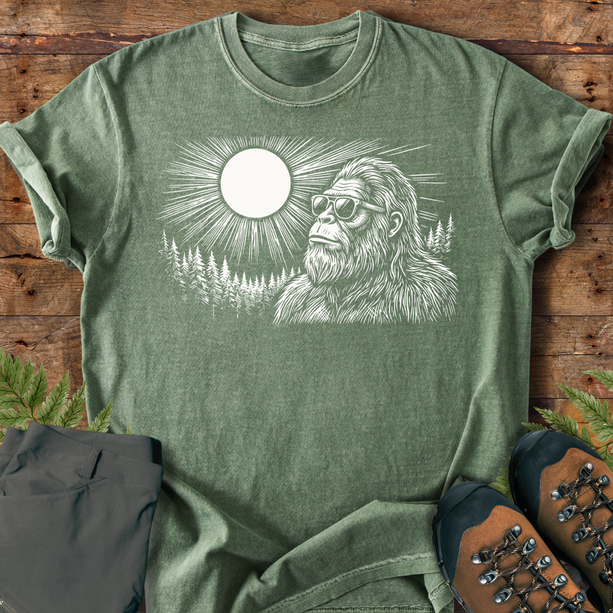 Sungazing Sasquatch T-Shirt