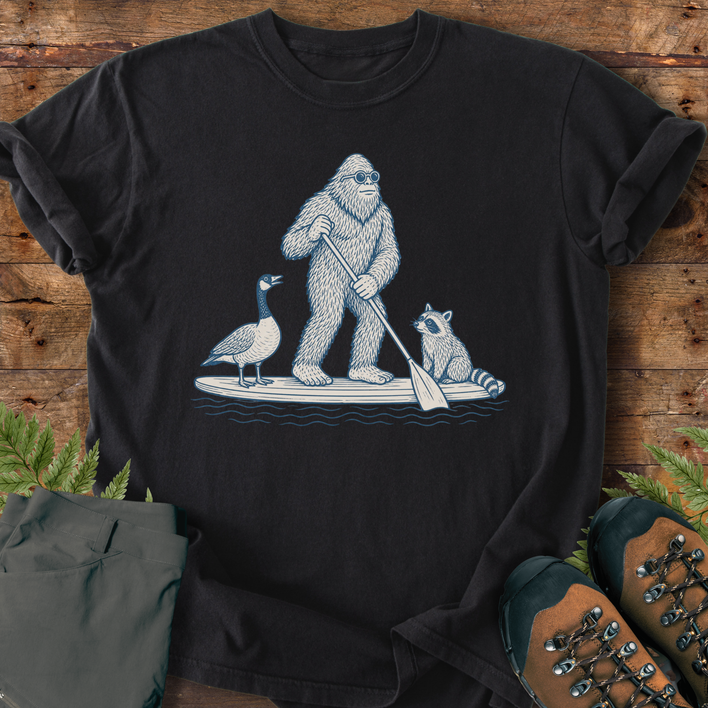 Bigfoot Paddleboard T-Shirt