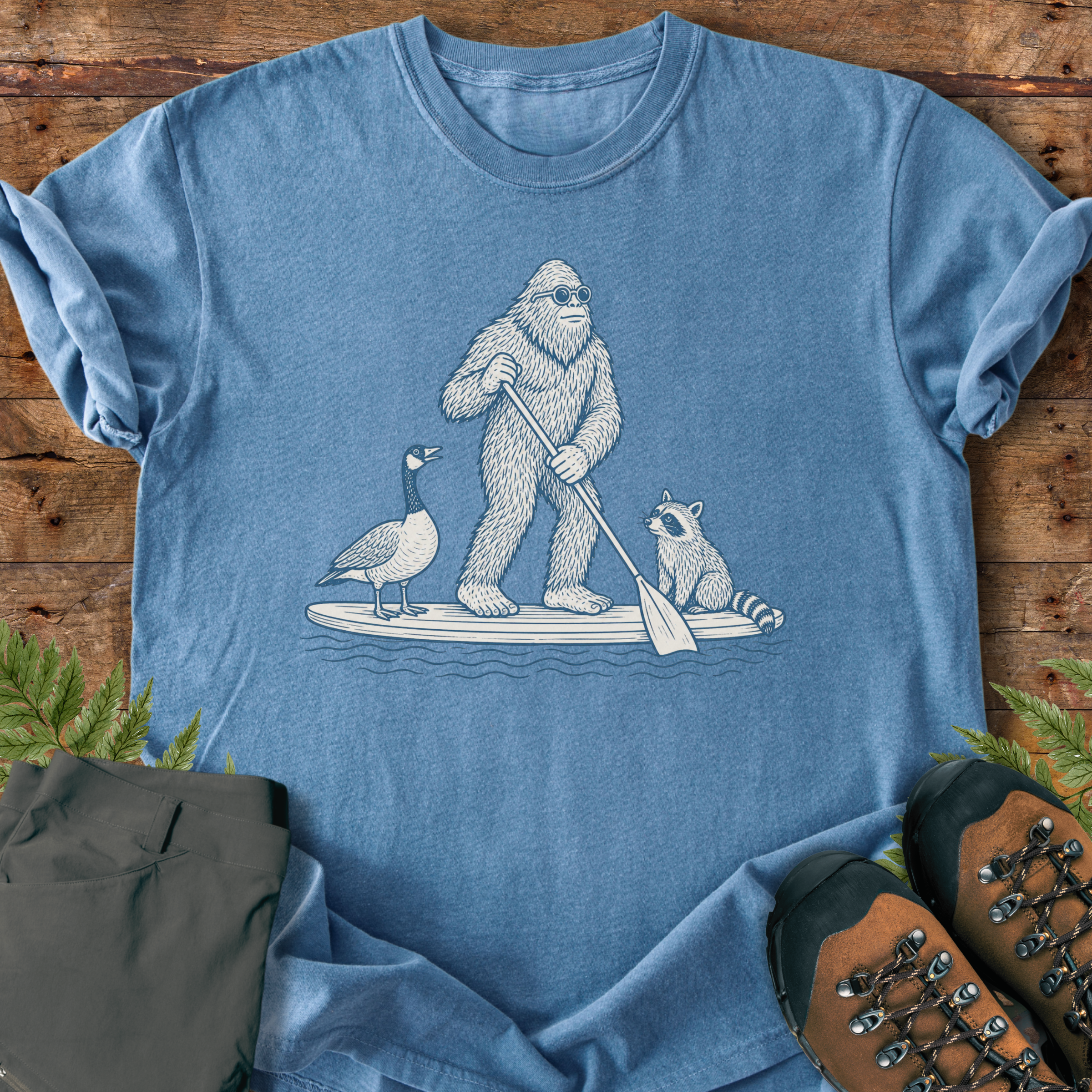 Bigfoot Paddleboard T-Shirt