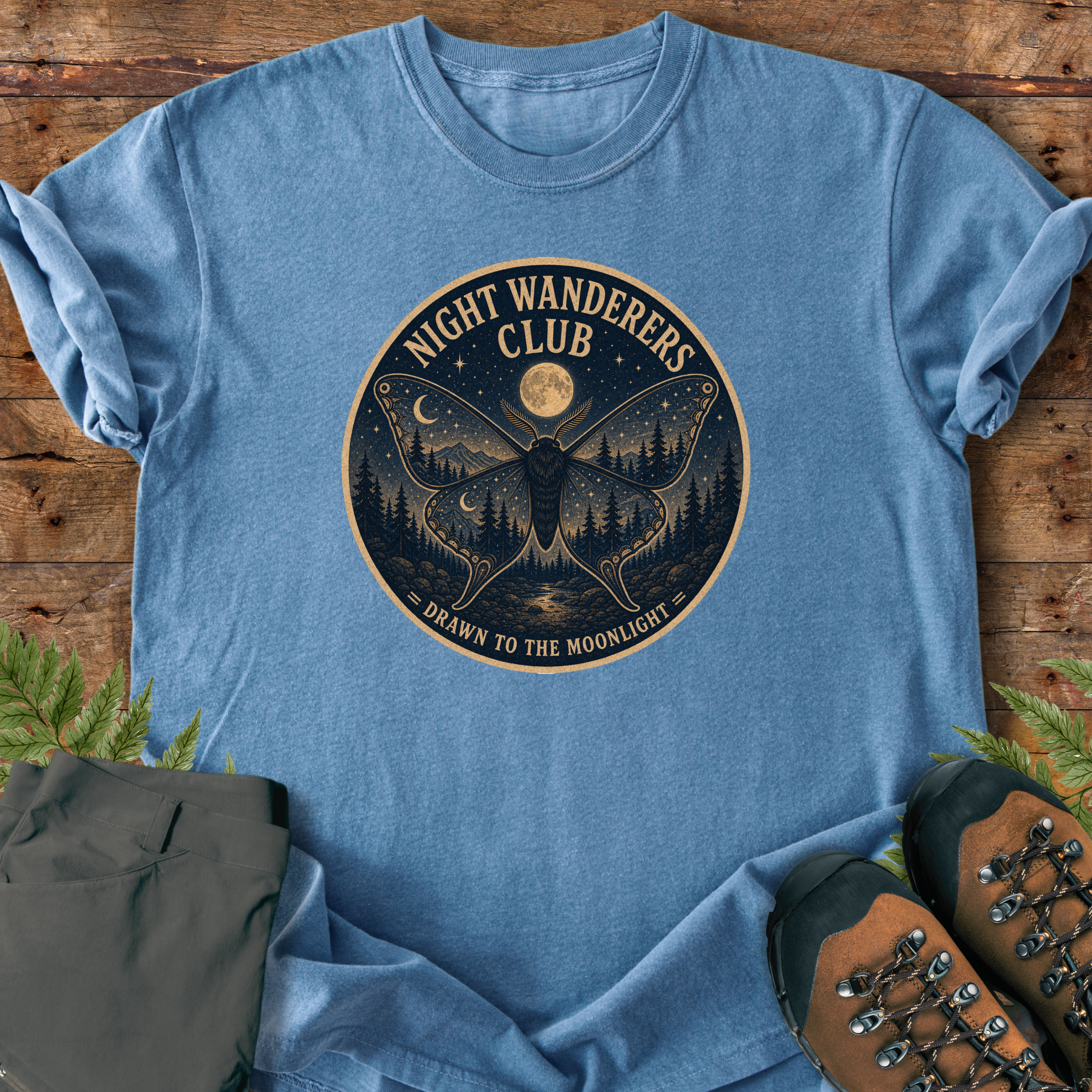 Moonlight Moth Club T-Shirt