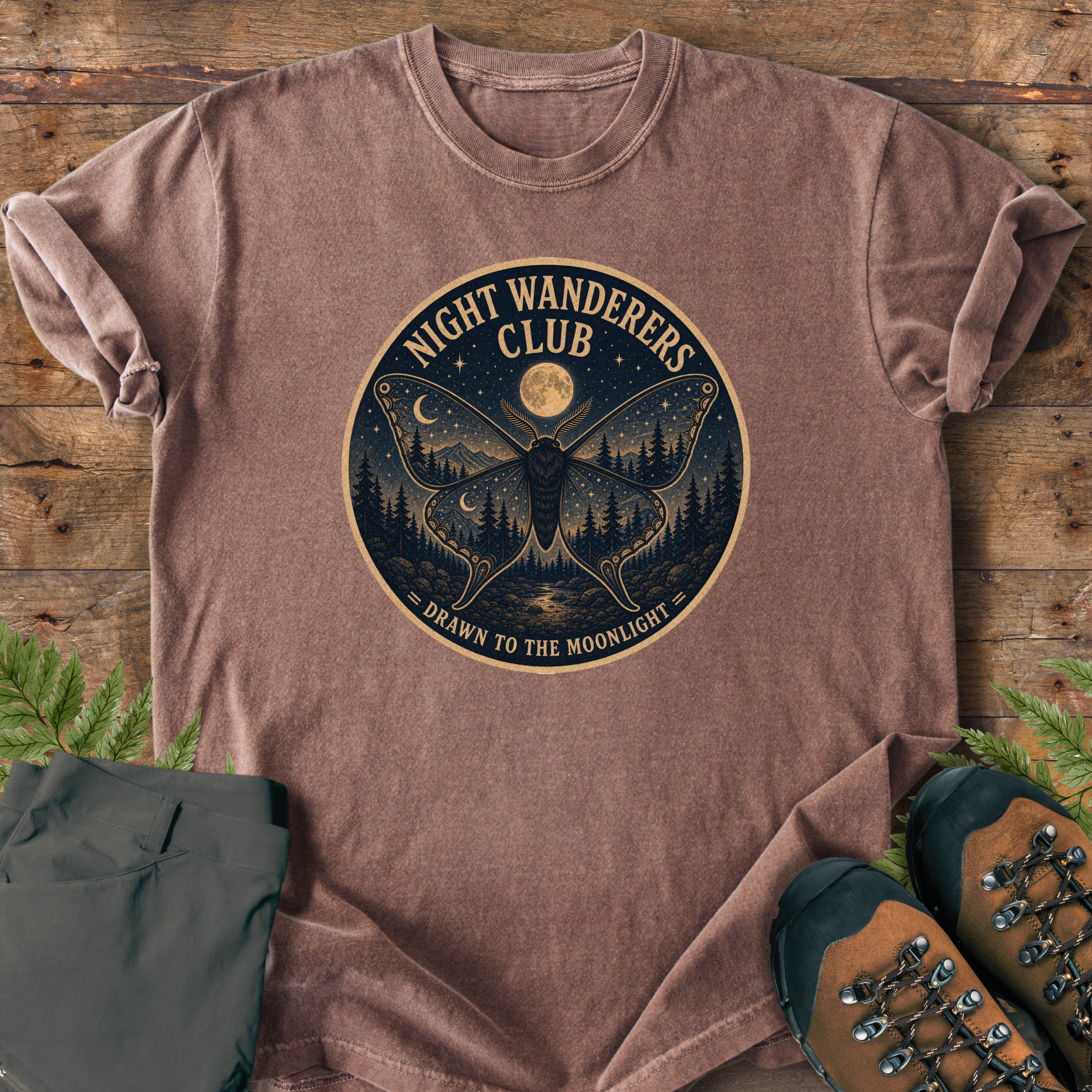 Moonlight Moth Club T-Shirt