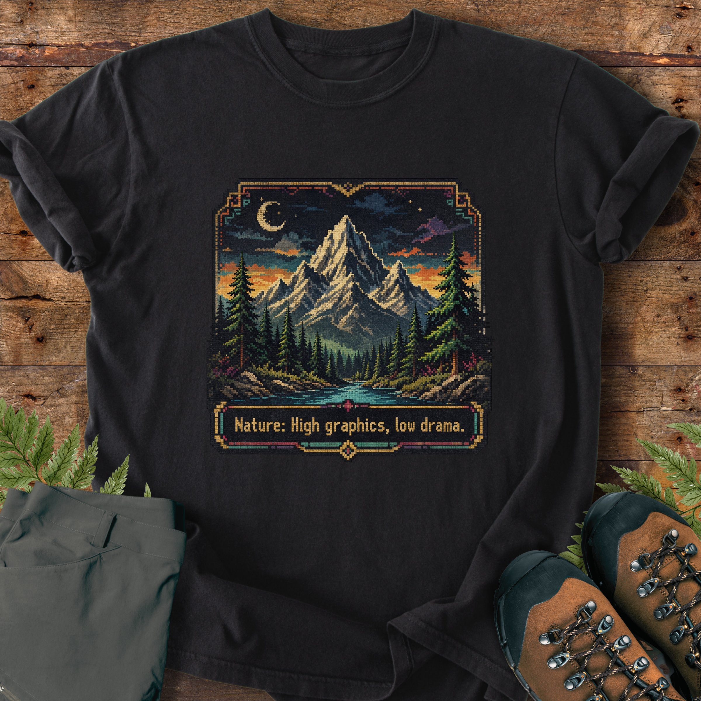 High Graphics Low Drama T-Shirt