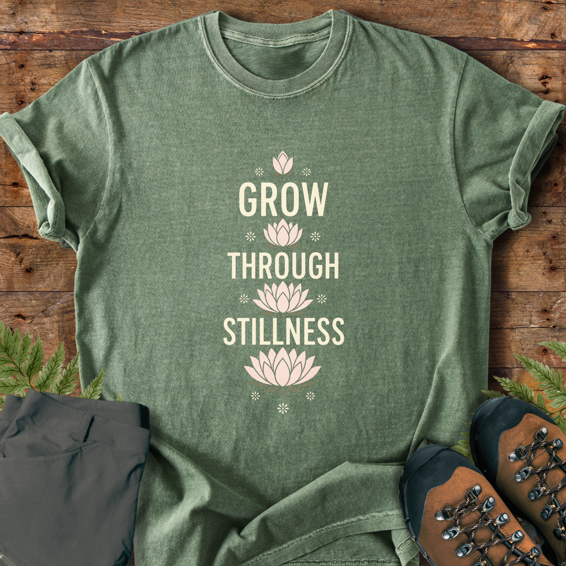 Grow Through Stillness T-Shirt