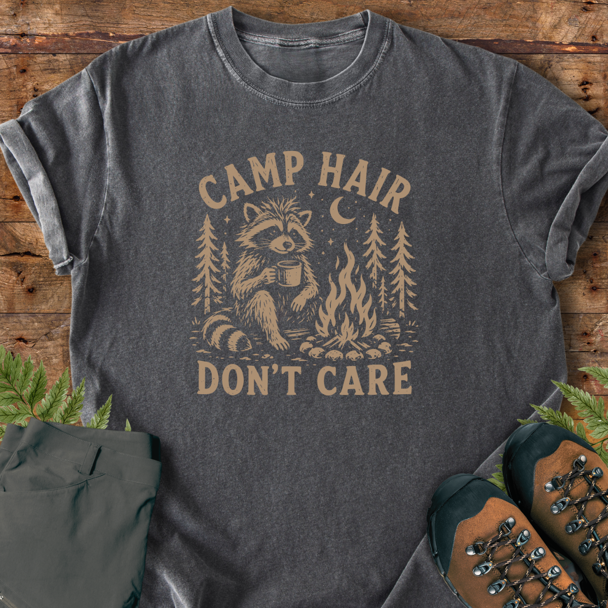 Camp Hair Don't Care T-Shirt