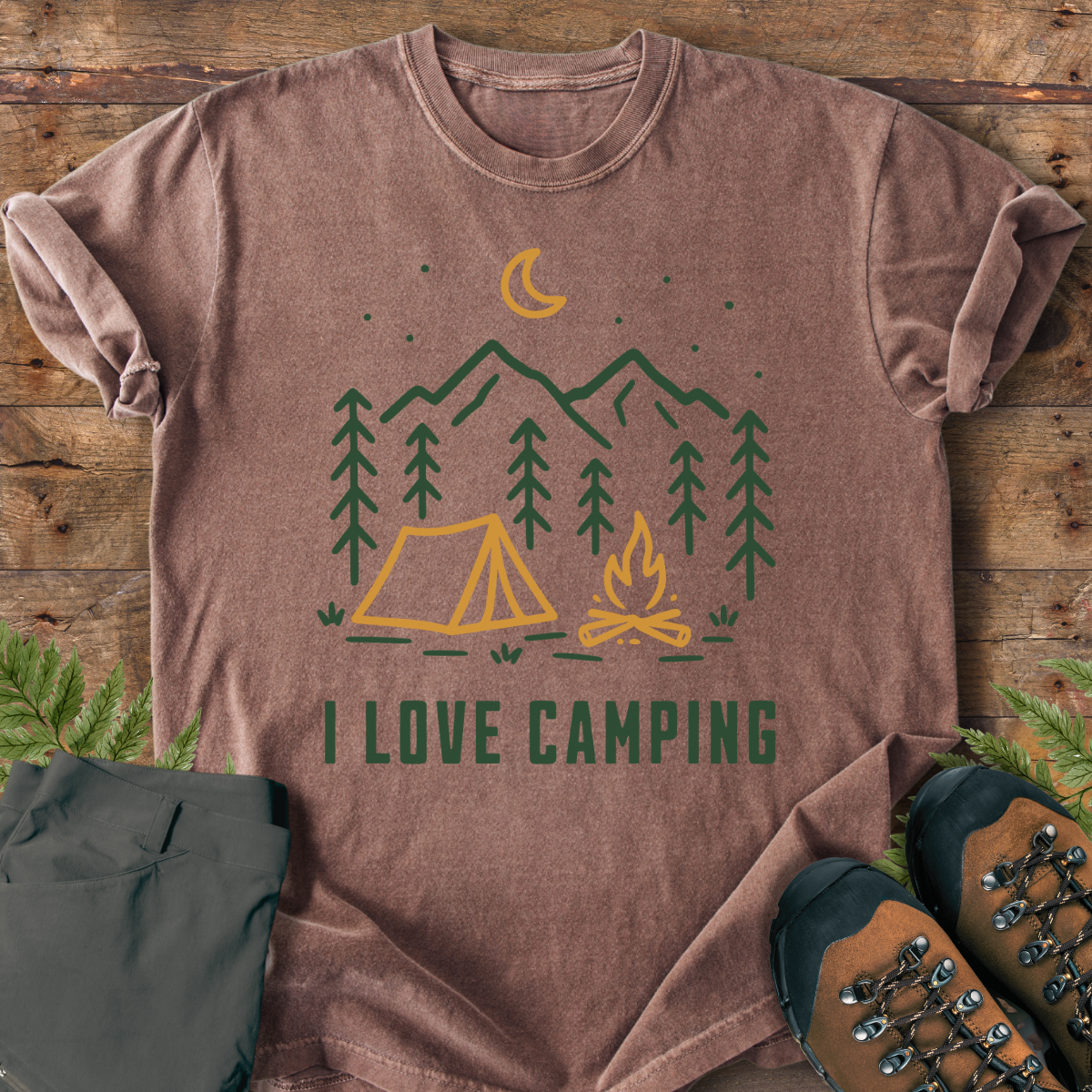 I Love Camping T-Shirt