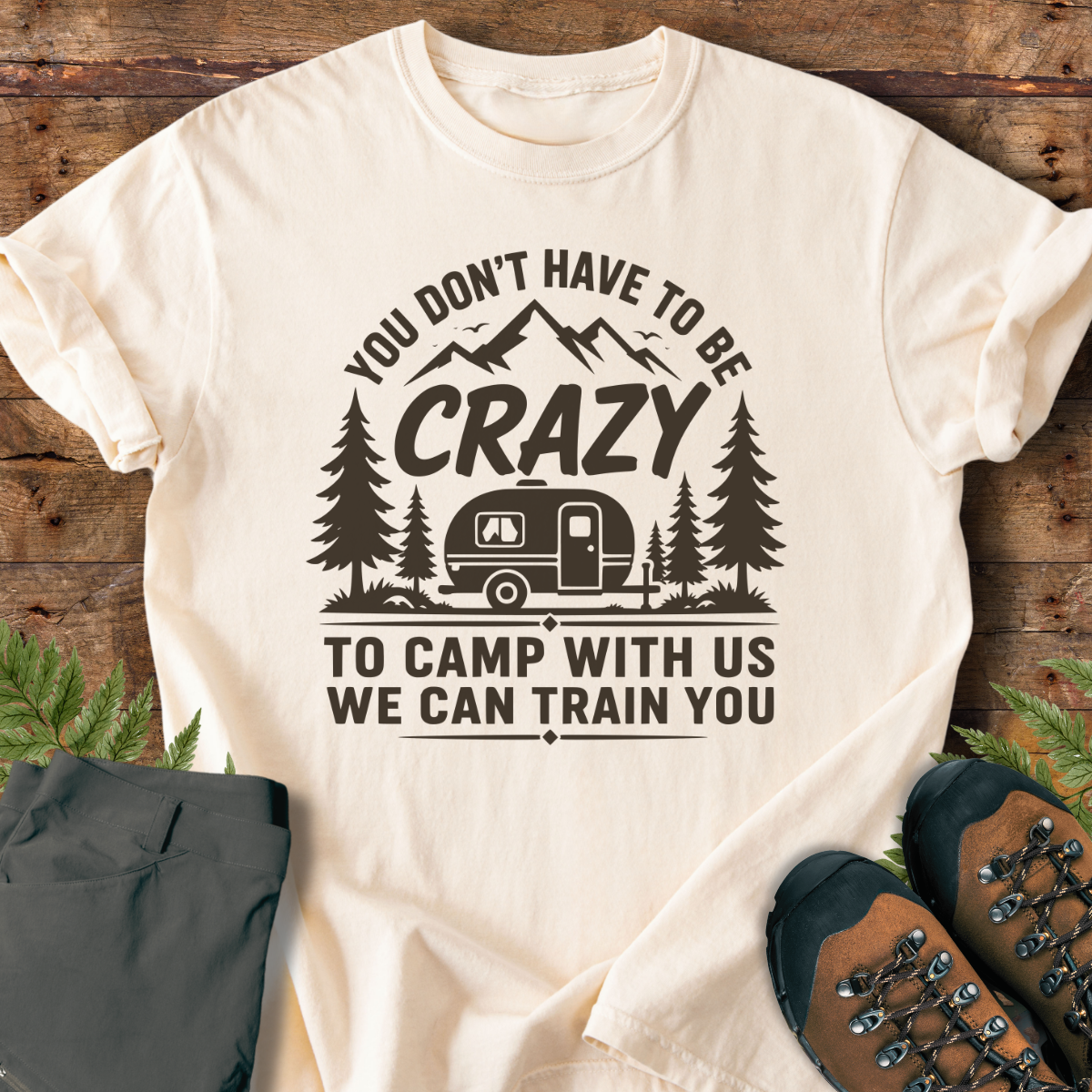 Crazy Camp Trainer T-Shirt