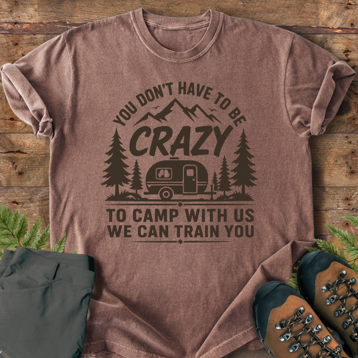 Crazy Camp Trainer T-Shirt