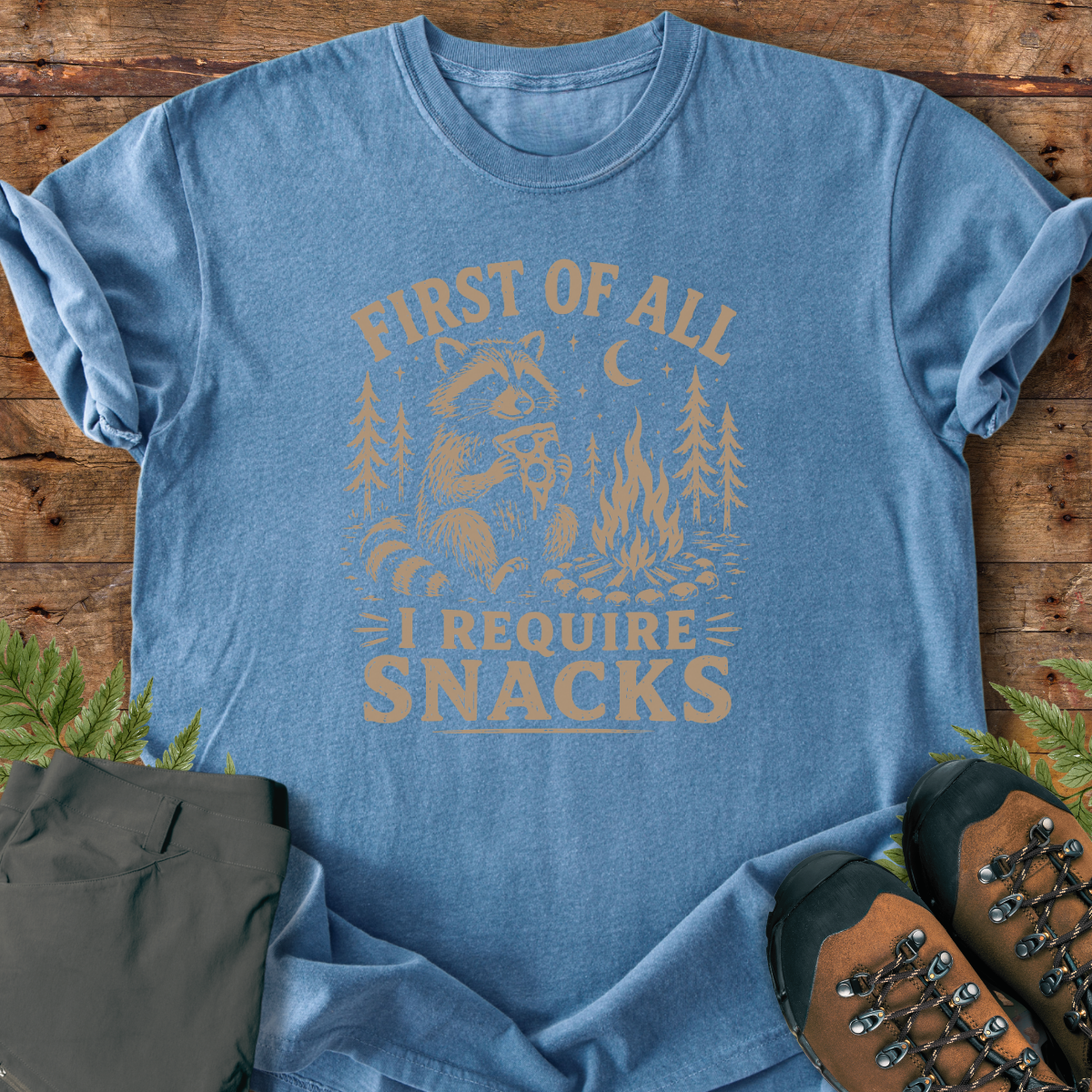 I Require Snacks T-Shirt