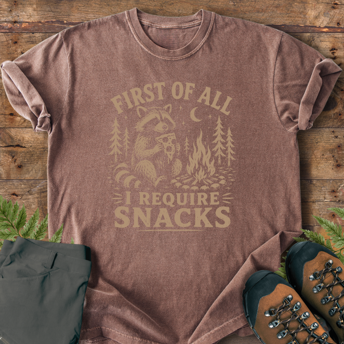 I Require Snacks T-Shirt