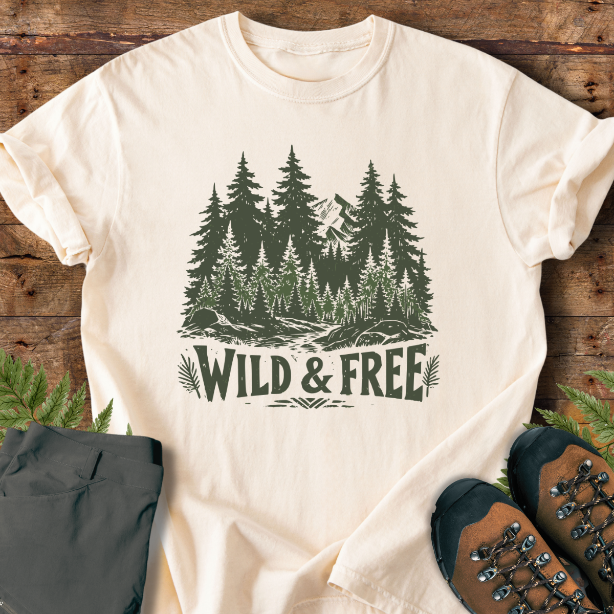Wild and Free Trees T-Shirt