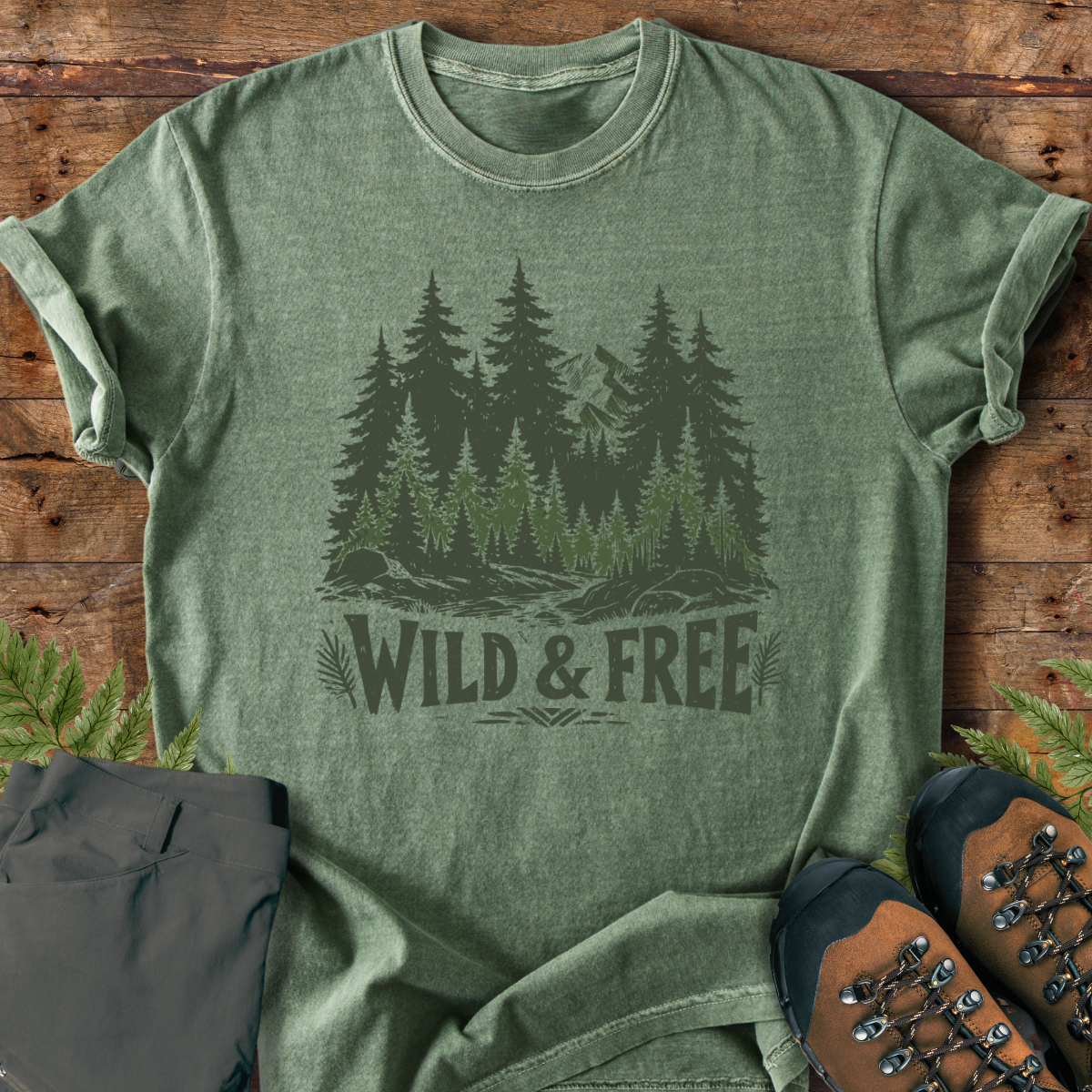 Wild and Free Trees T-Shirt