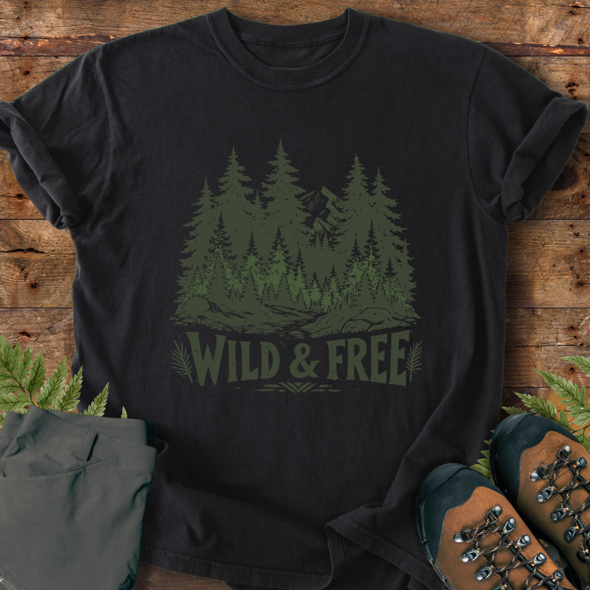 Wild and Free Trees T-Shirt
