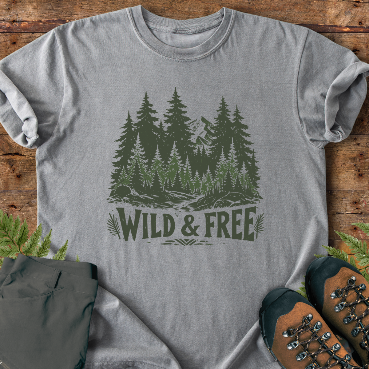 Wild and Free Trees T-Shirt
