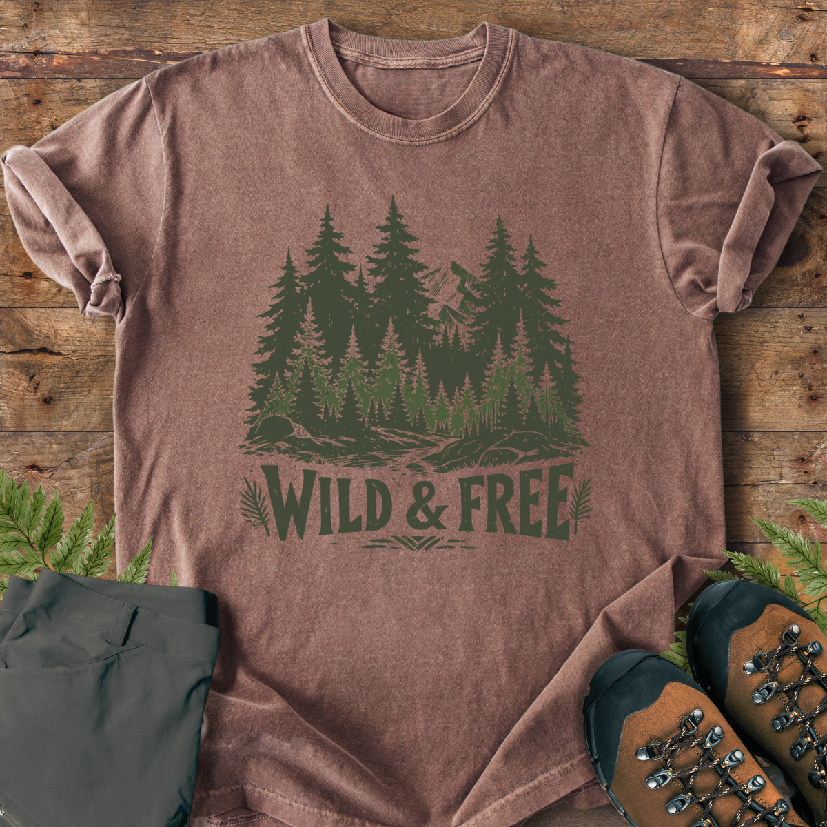 Wild and Free Trees T-Shirt