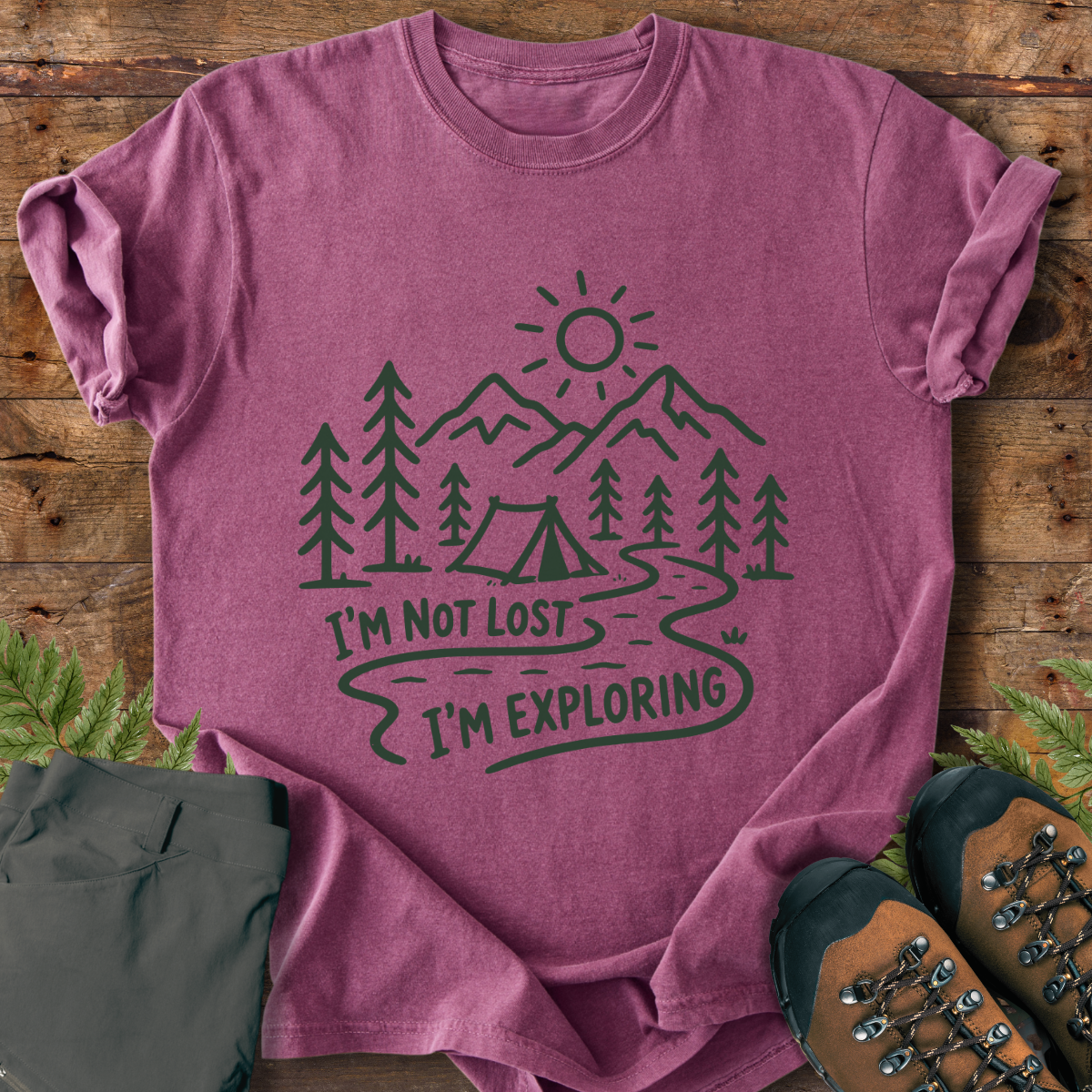 Not Lost Exploring T-Shirt