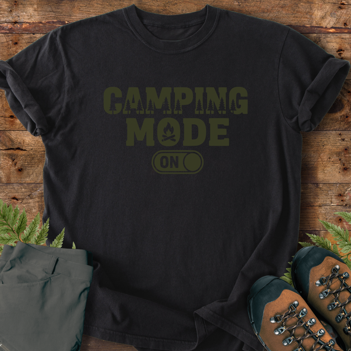 Camp Mode On T-Shirt