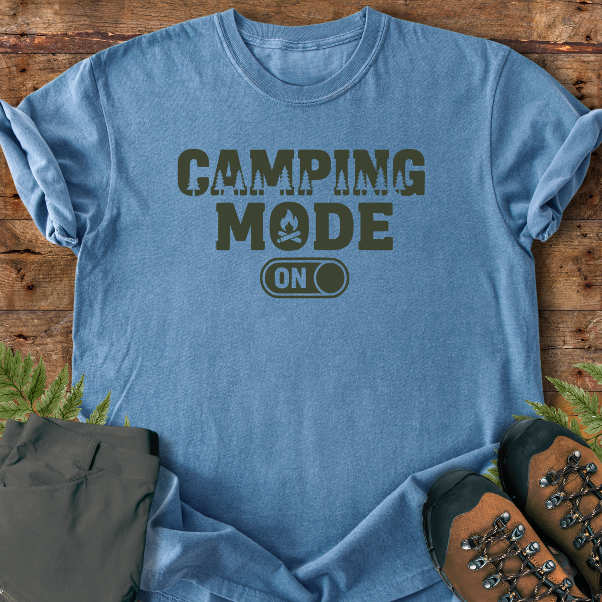 Camp Mode On T-Shirt