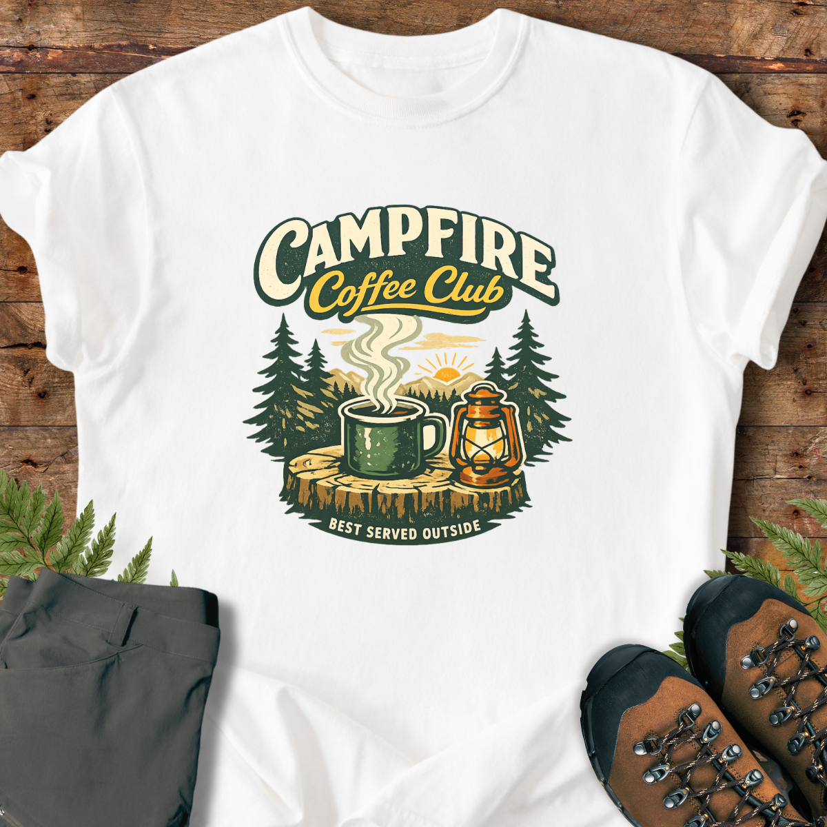 Camp Coffee Club T-Shirt