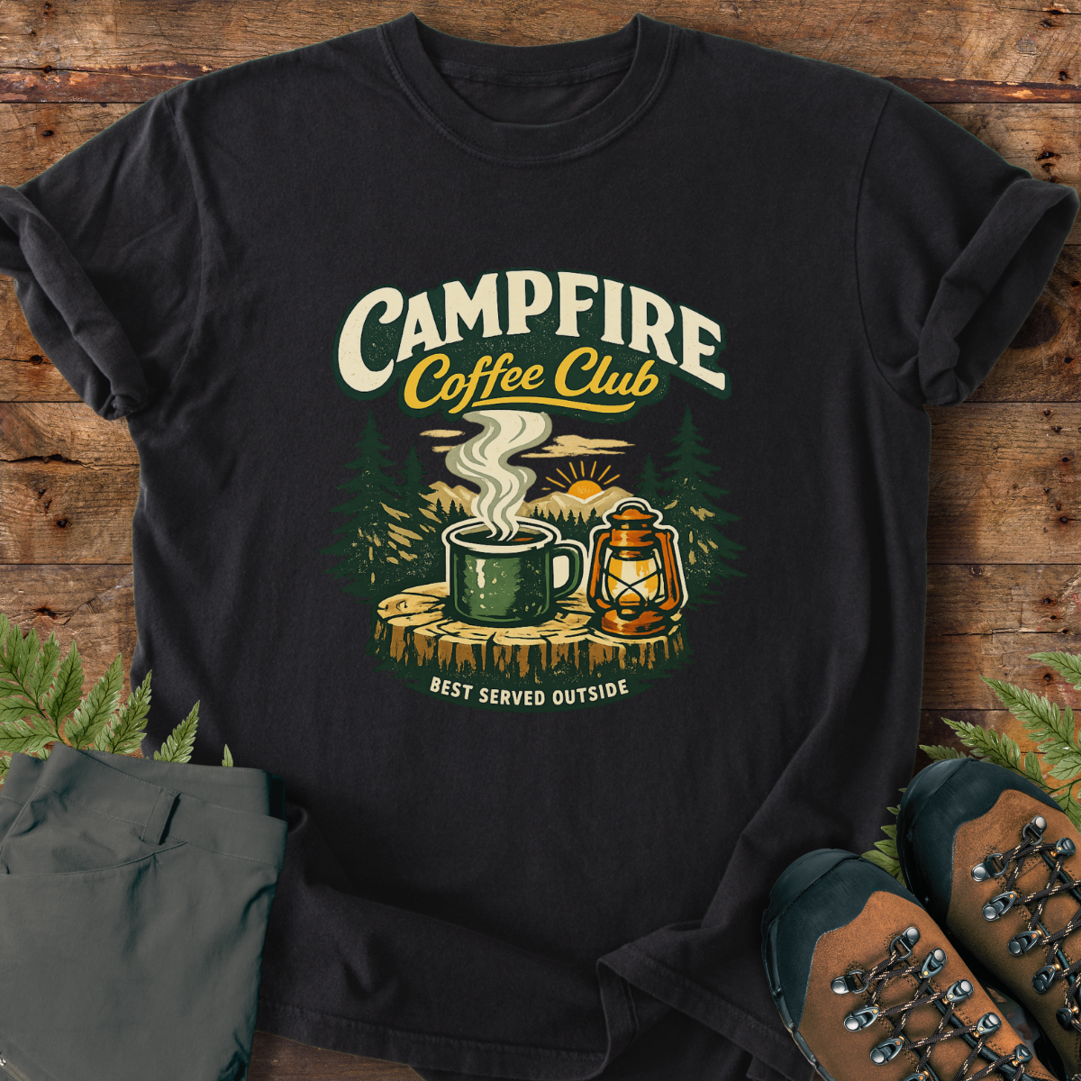 Camp Coffee Club T-Shirt