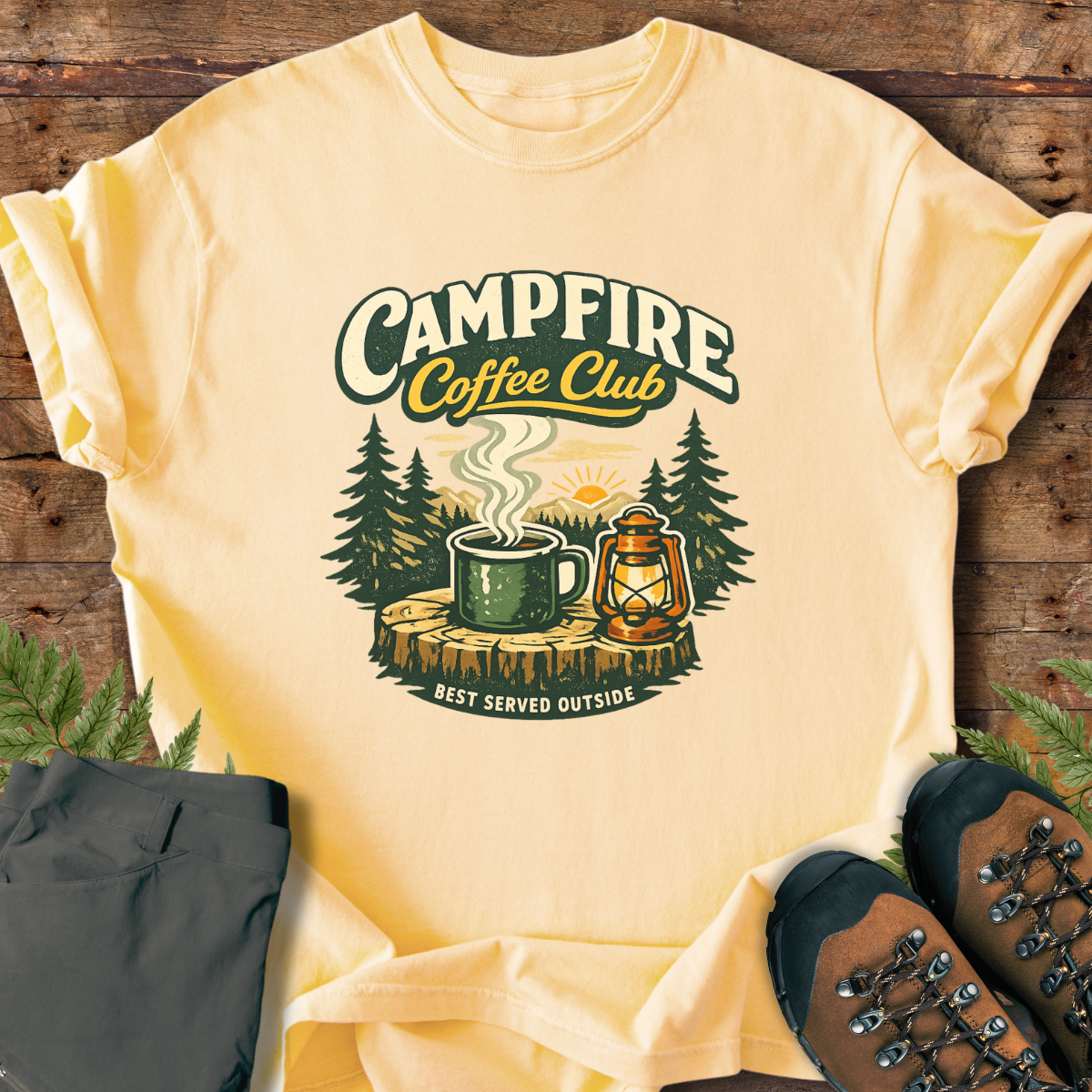 Camp Coffee Club T-Shirt