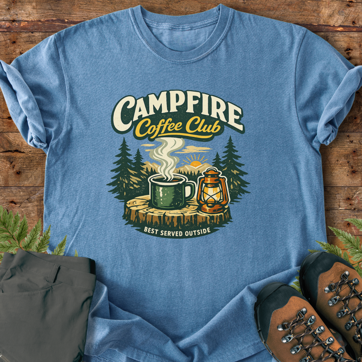 Camp Coffee Club T-Shirt