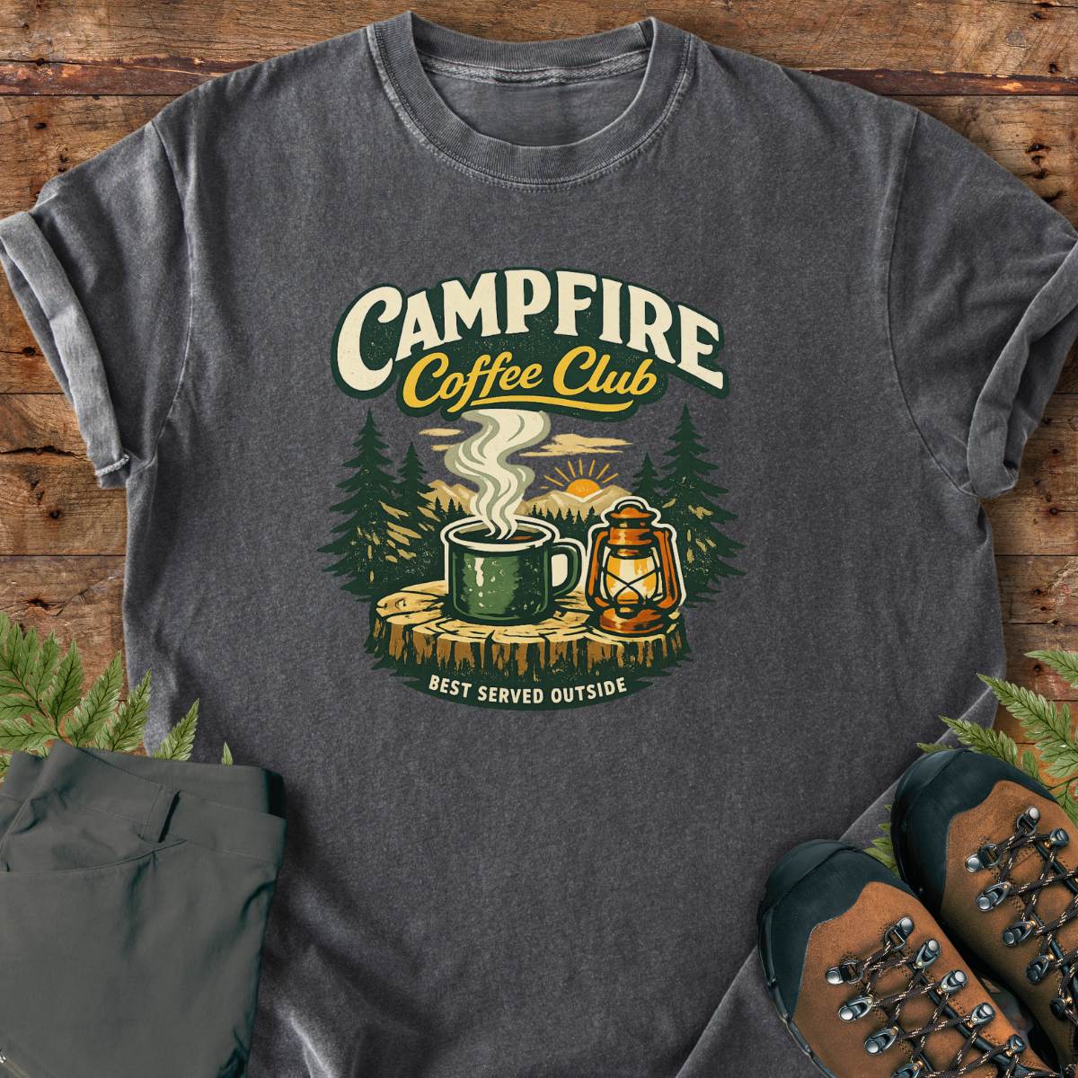 Camp Coffee Club T-Shirt