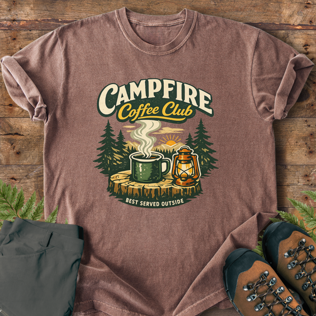 Camp Coffee Club T-Shirt