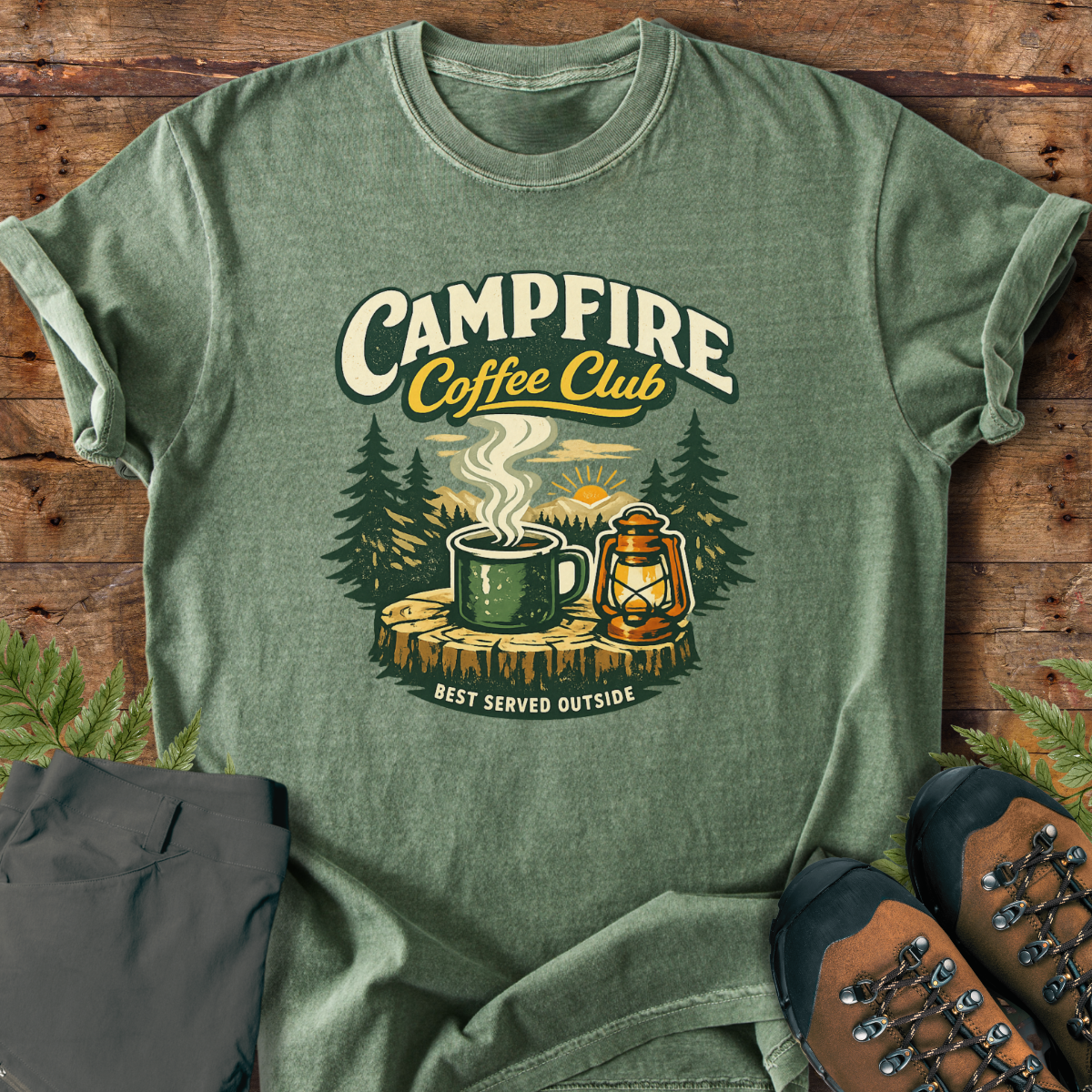Camp Coffee Club T-Shirt