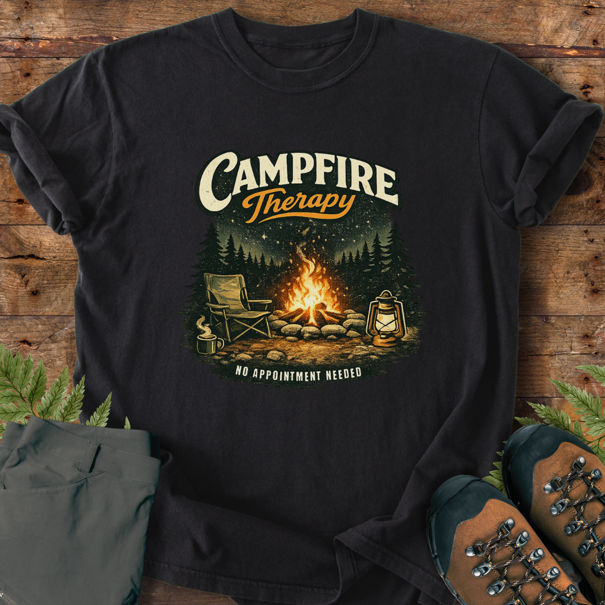 Campfire Therapy T-Shirt