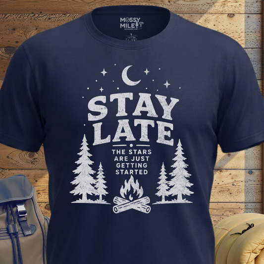 Stay Late Stars T-Shirt