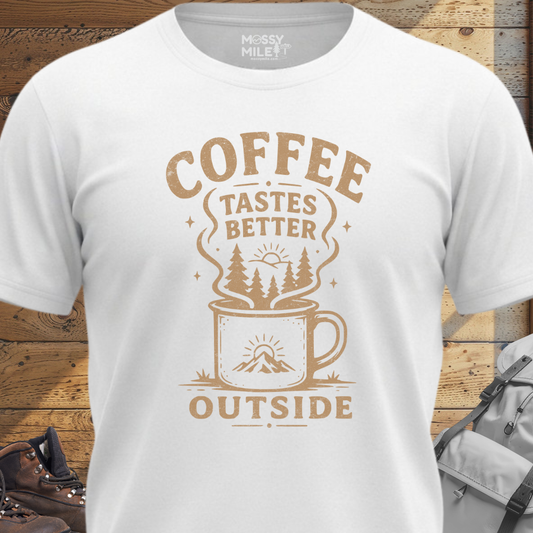 Coffee Outside T-Shirt
