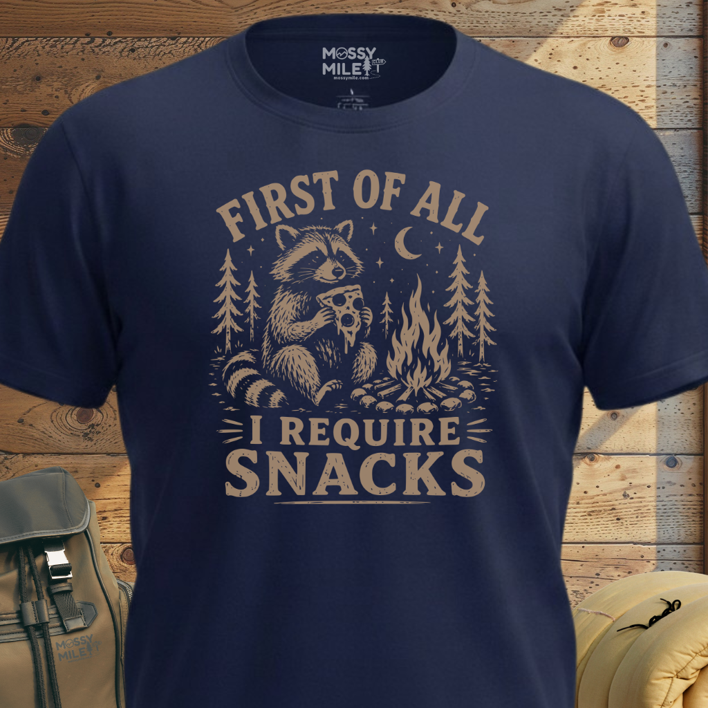 I Require Snacks T-Shirt
