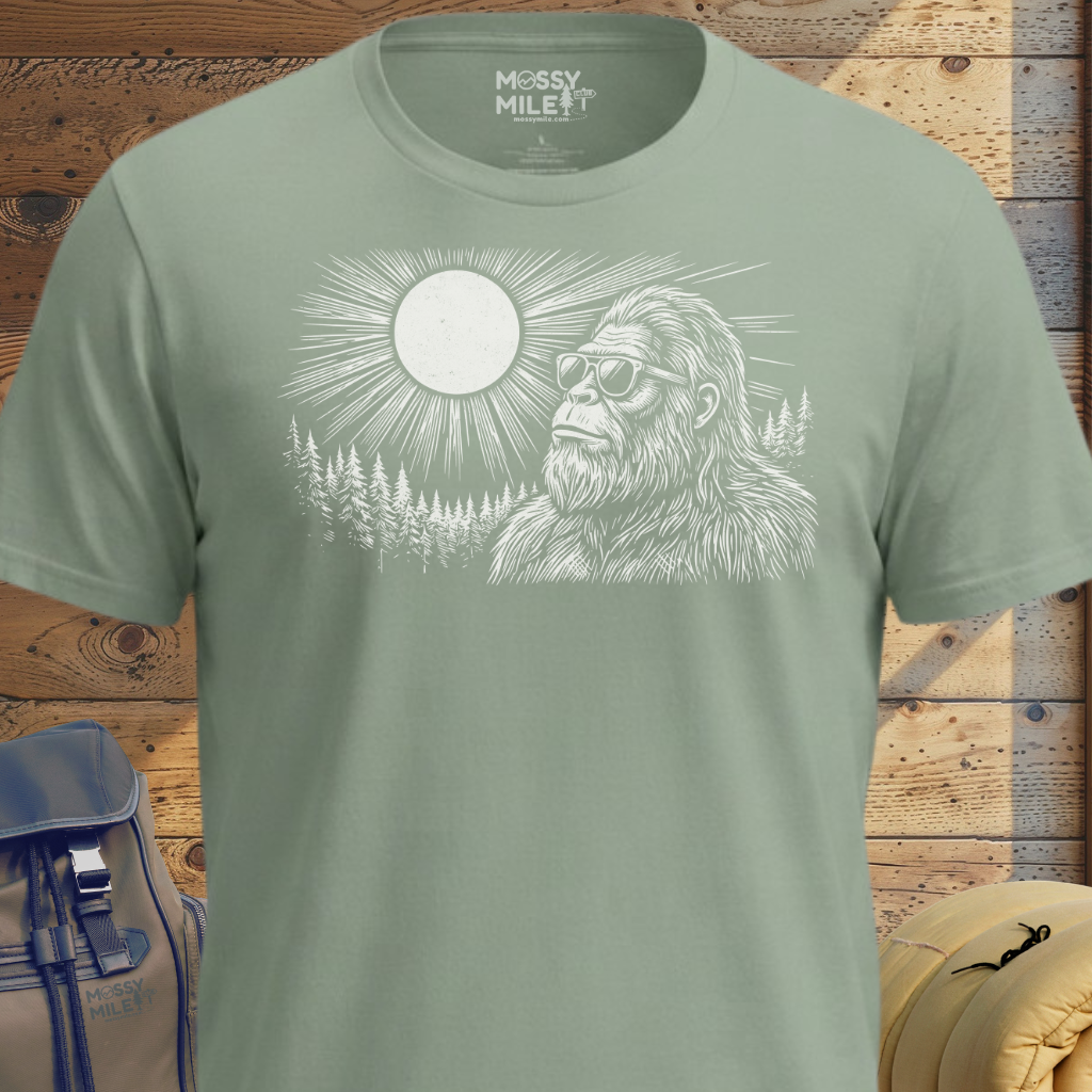 Sungazing Sasquatch T-Shirt