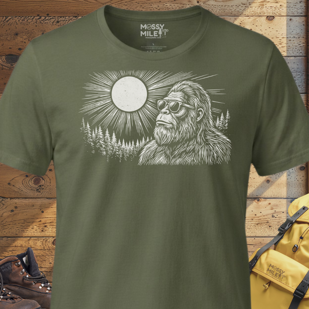 Sungazing Sasquatch T-Shirt