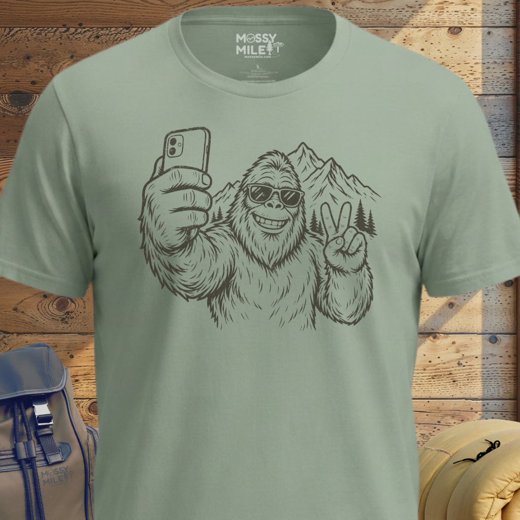 Sasquatch Selfie T-Shirt