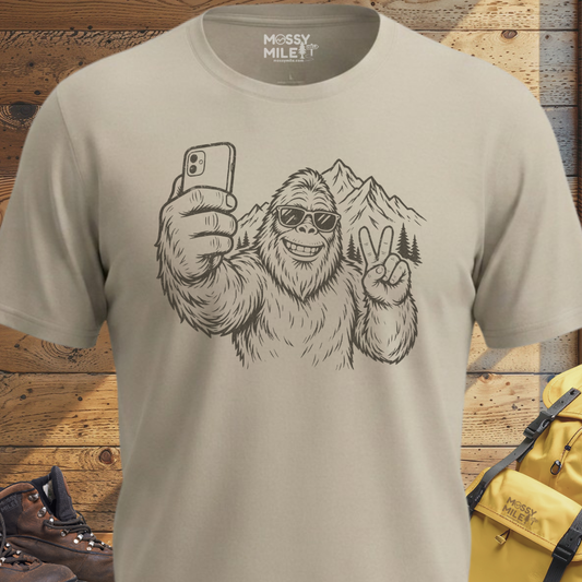 Sasquatch Selfie T-Shirt