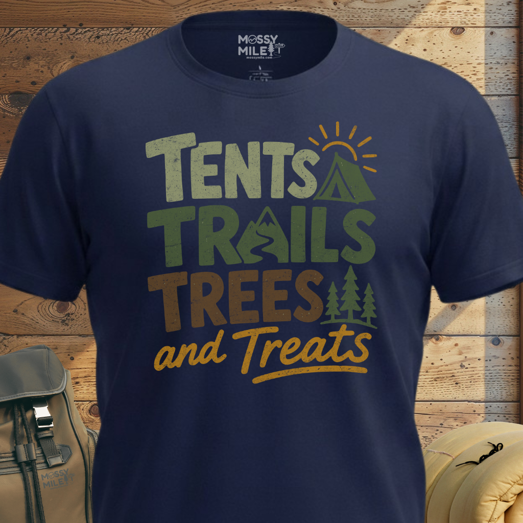 Tents Trails Treats T-Shirt