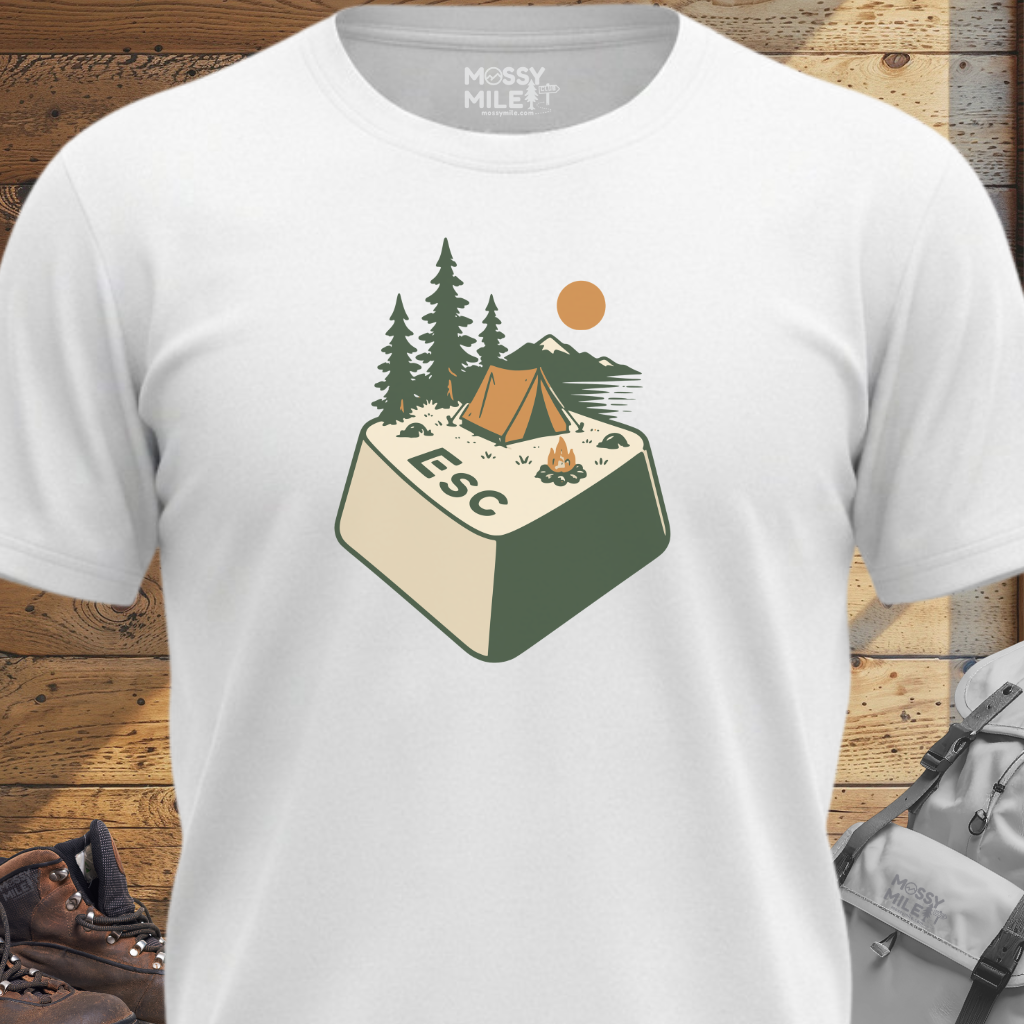 Camping Escape Key T-Shirt