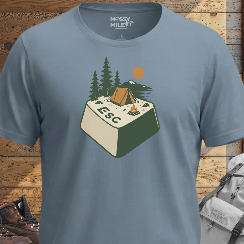 Camping Escape Key T-Shirt