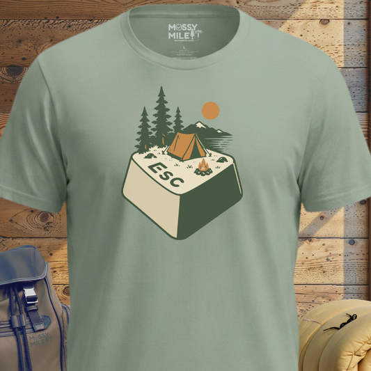Camping Escape Key T-Shirt