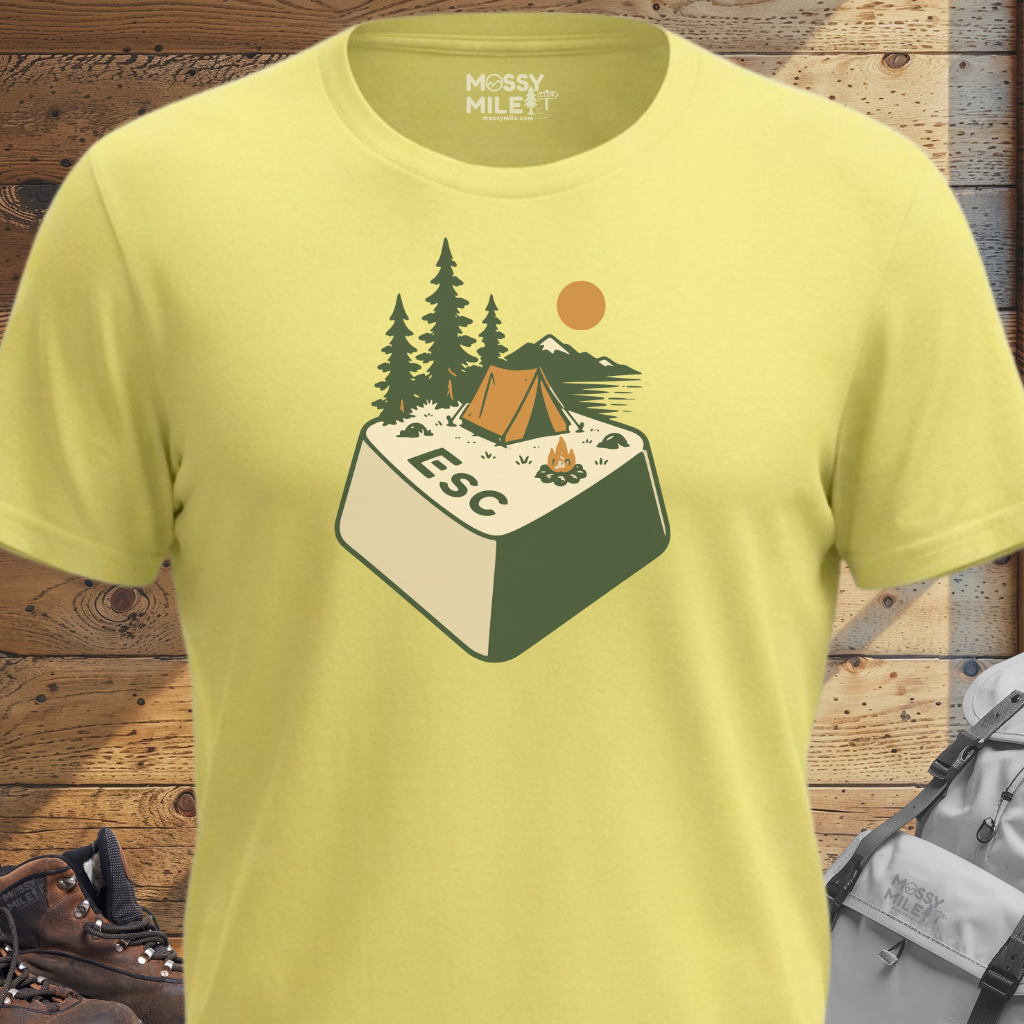 Camping Escape Key T-Shirt