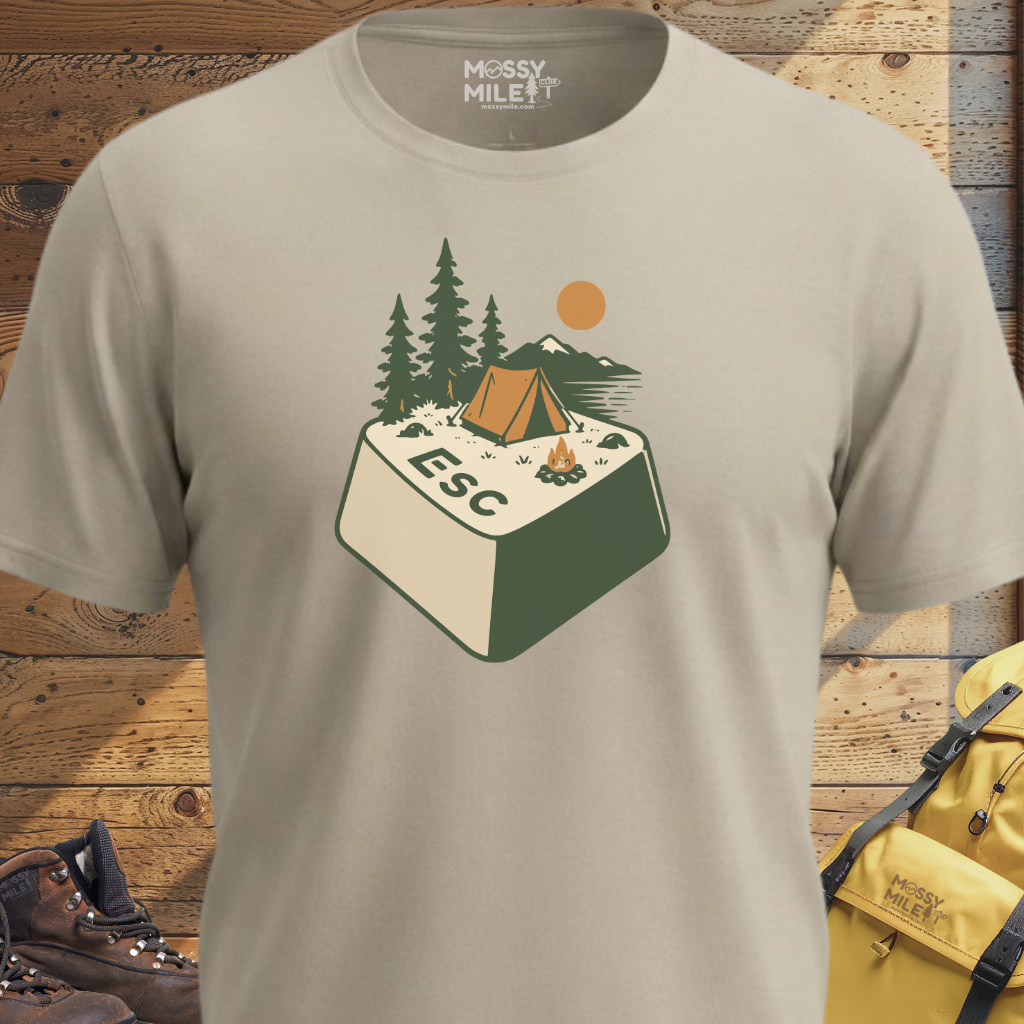 Camping Escape Key T-Shirt