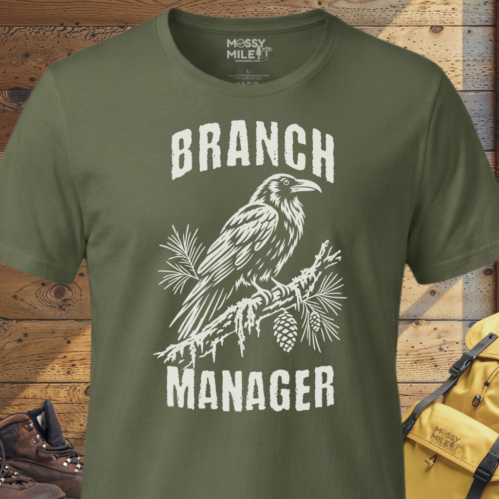 Branch Manager Raven T-Shirt