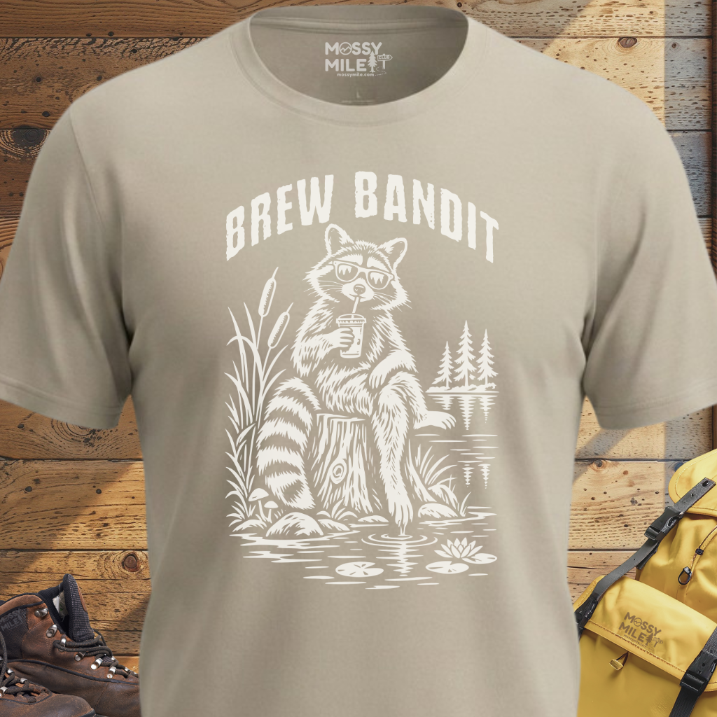 Brew Bandit Raccoon T-Shirt