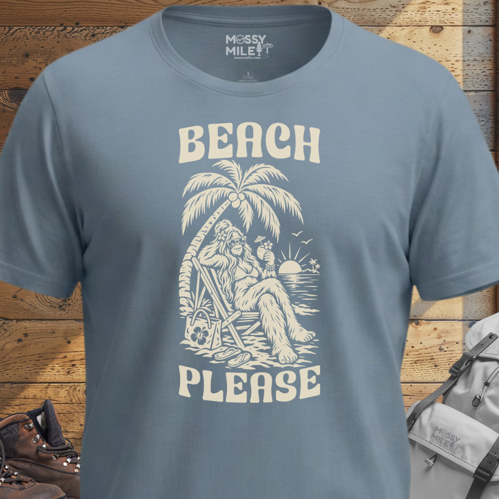 Bigfoot Beach Babe T-Shirt