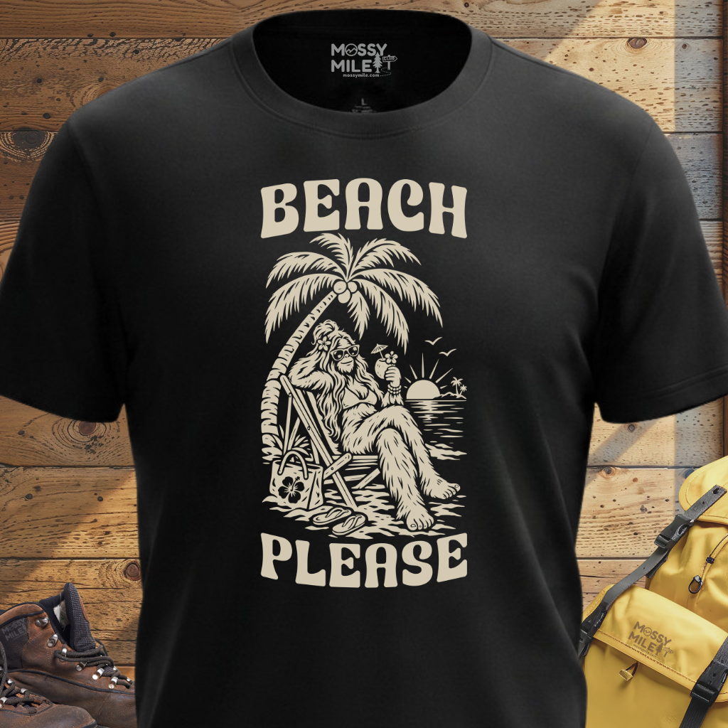 Bigfoot Beach Babe T-Shirt